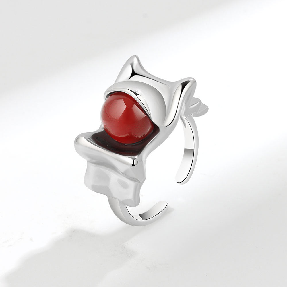 Agate Stone Design High-grade Simple Personality Rings