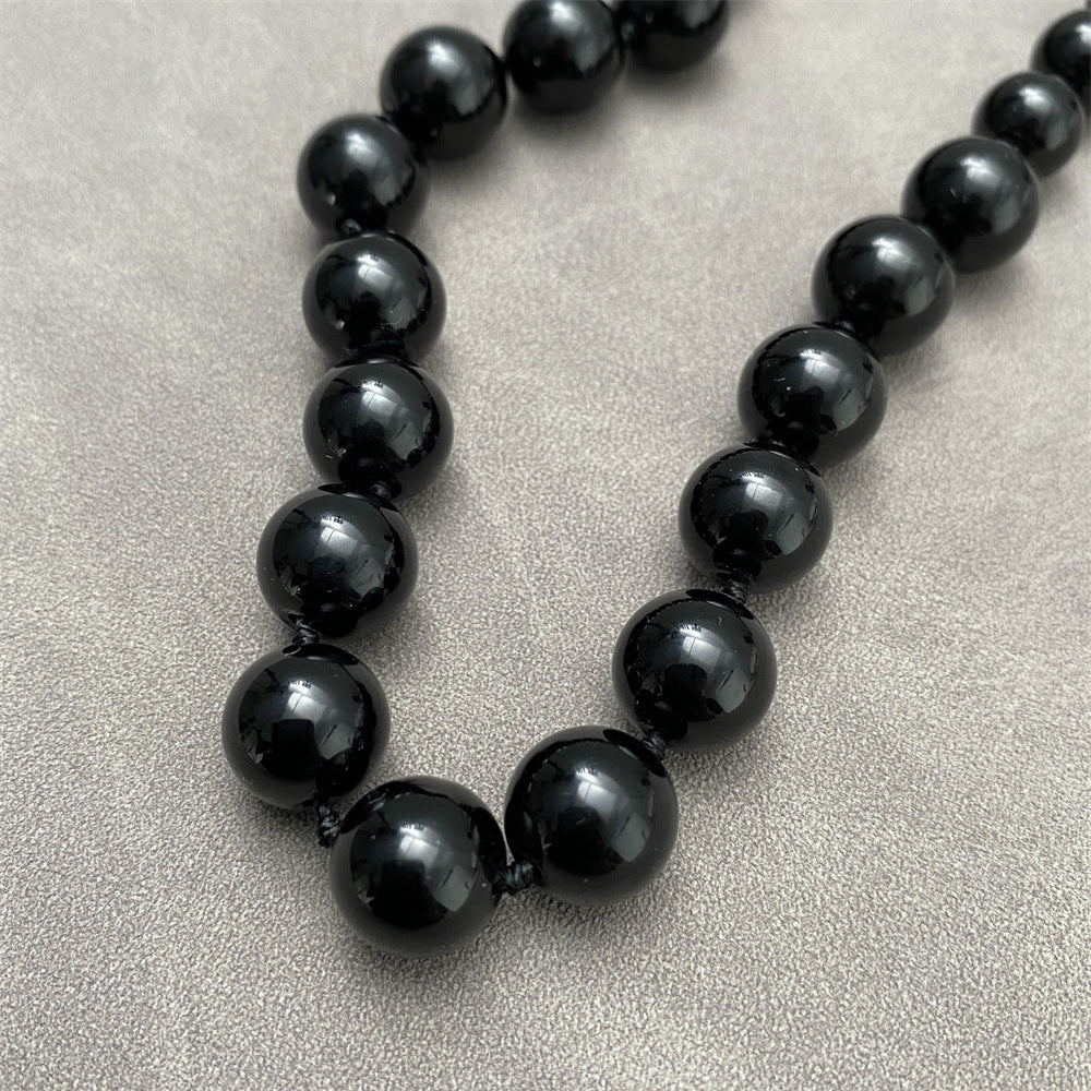 Beads Twin Light Luxury High-grade Cold Necklaces