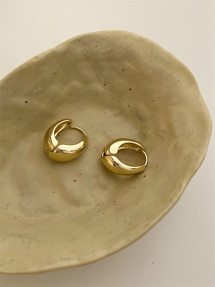 Women's Retro Metal For Indifference Trend Niche Earrings