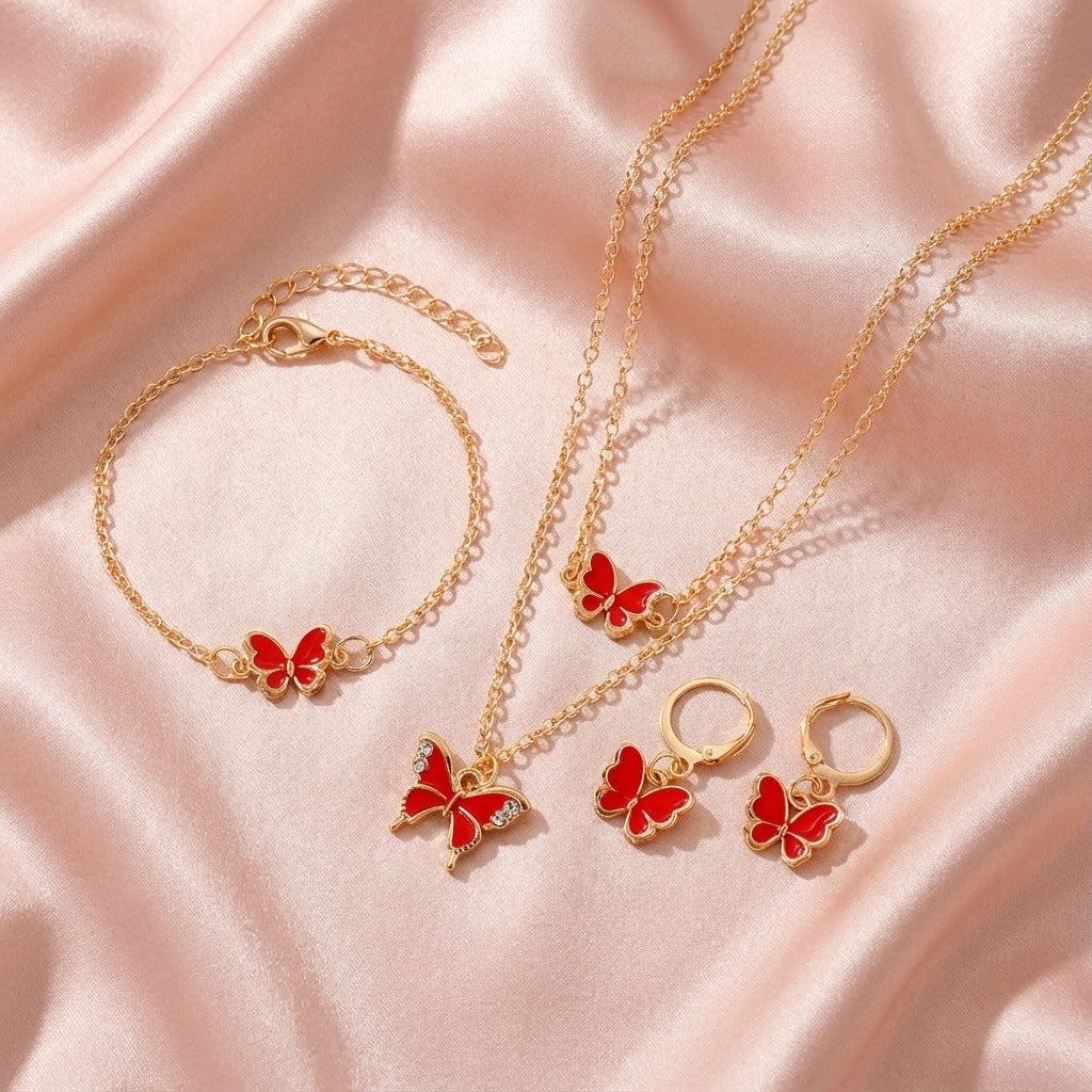 Exquisite Light Luxury Butterfly Niche High Necklace