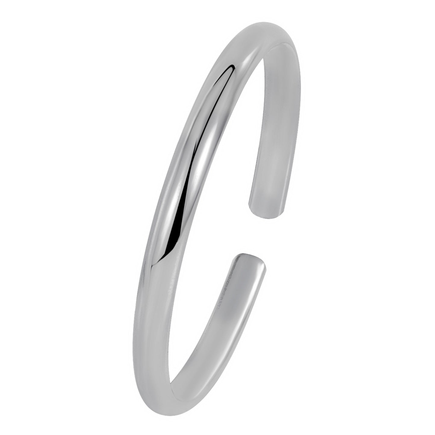 Gold-plated Open Glossy Tube Simple Gift Bracelets