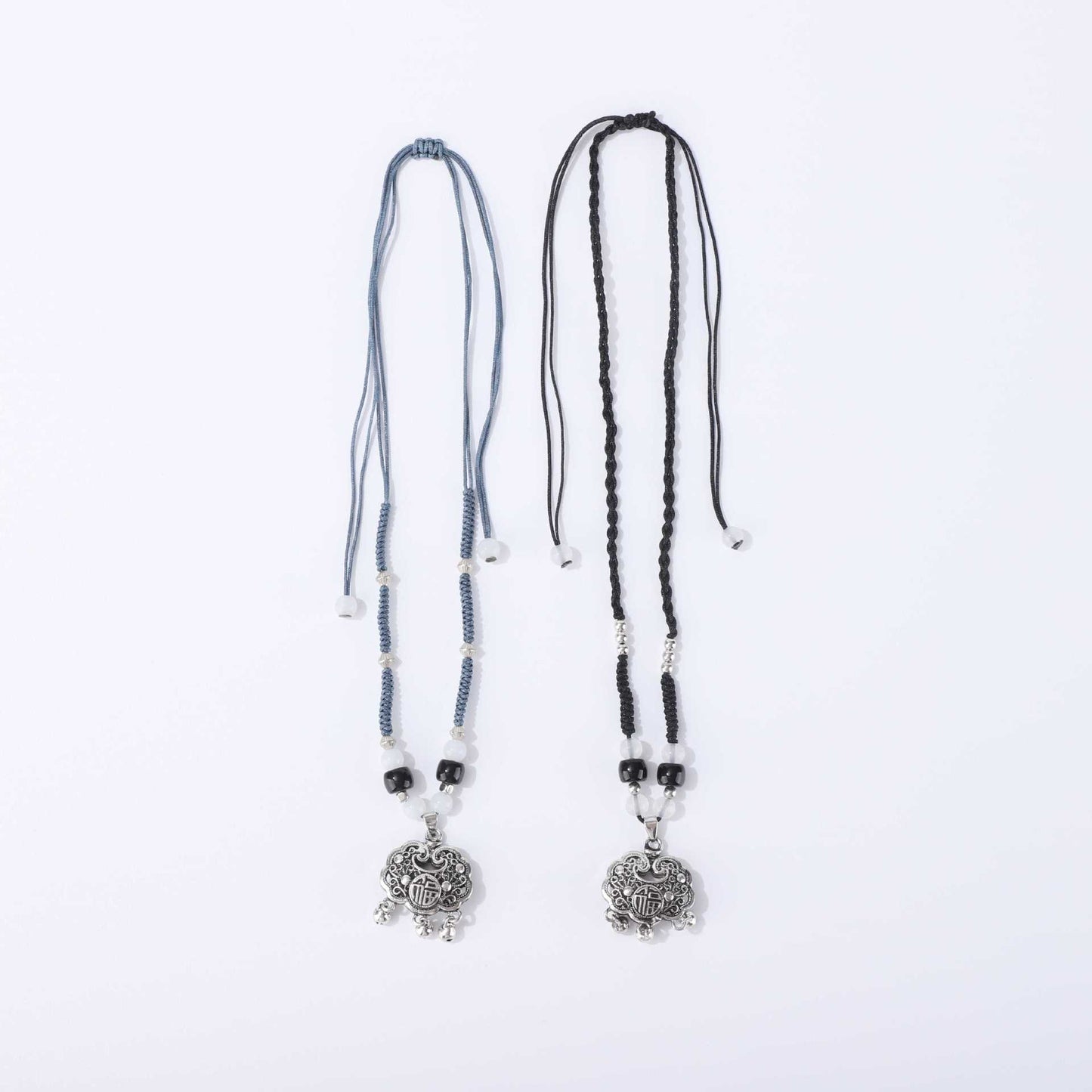 Safety Lock Beaded Pull Minority Light Luxury Necklaces
