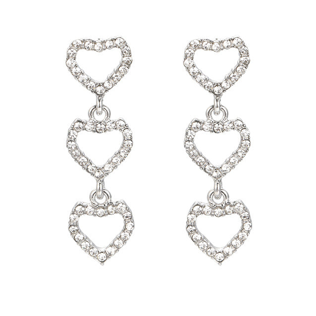 Sweet Cool Cold Style Hollow Full Earrings