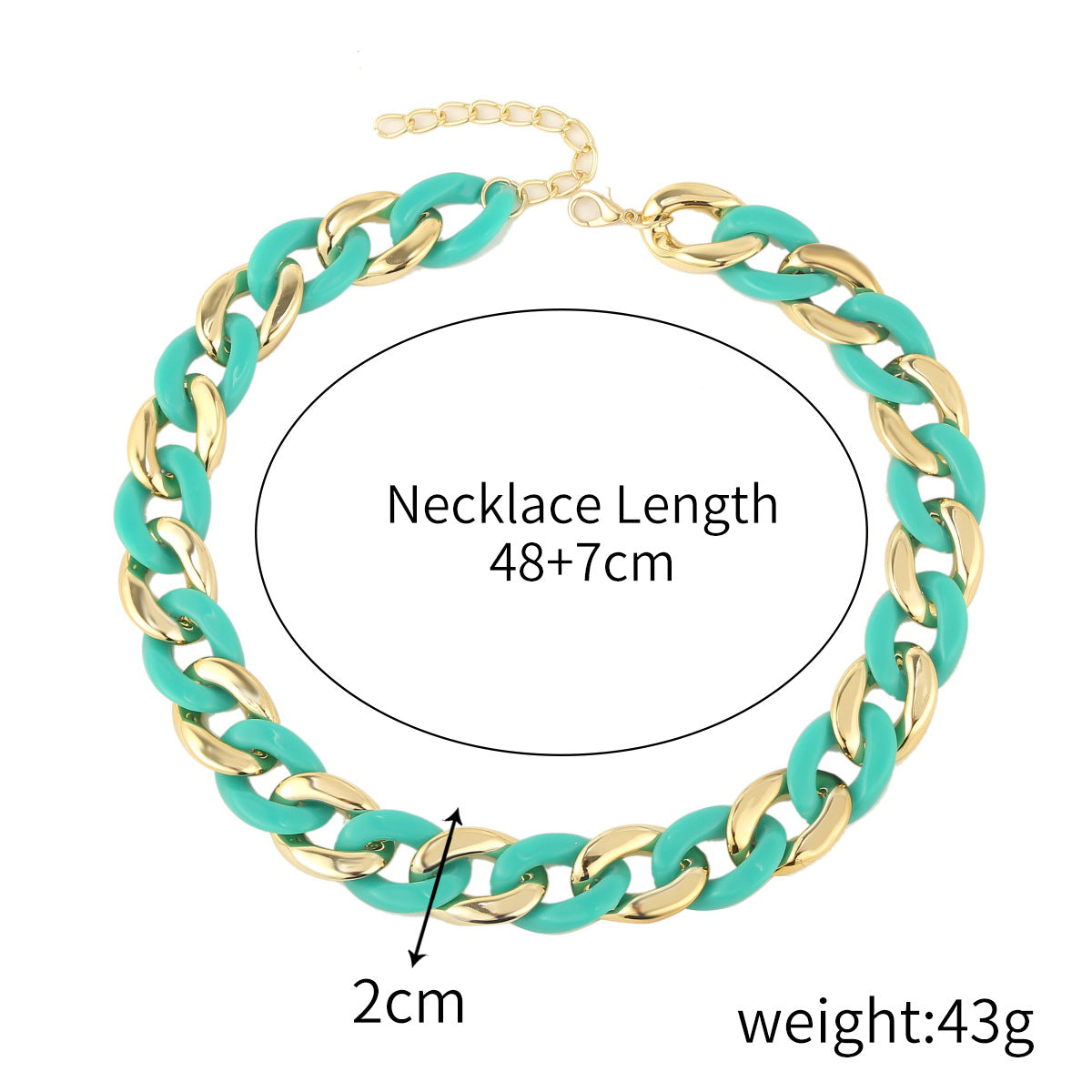 Women's Popular Style Accessories Retro Exaggerated Hip Necklaces
