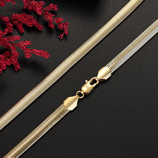 Gold-plated Inch Live Jewelry Fashionable Exquisite Soft Necklaces