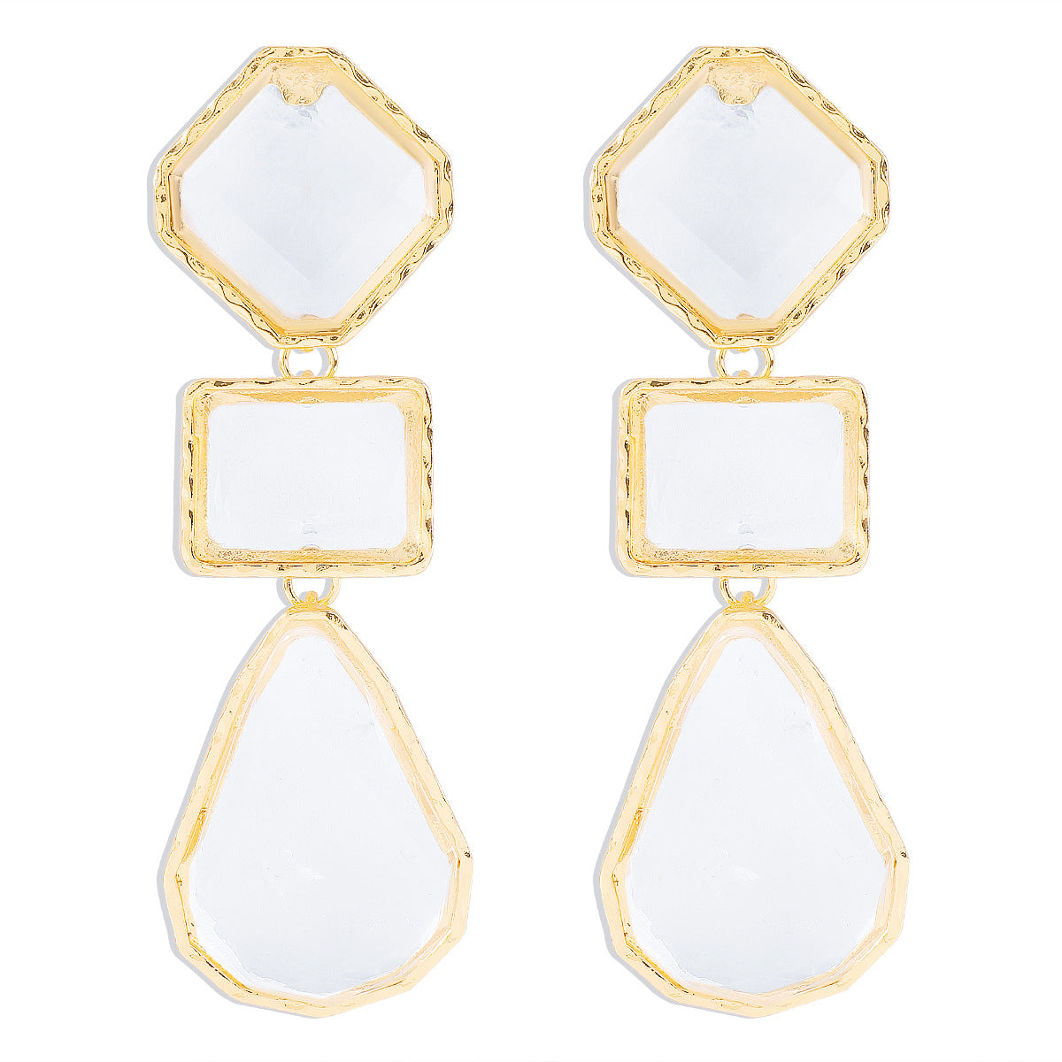 Trendy Jewelry Fashion Personality Grandeur Geometric Rings