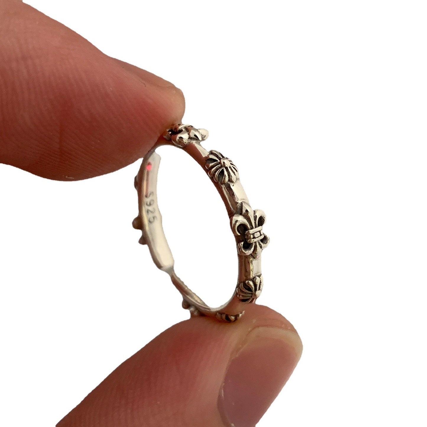 Offene weibliche leichte Luxus-Minderheits-Exquisite Ringe