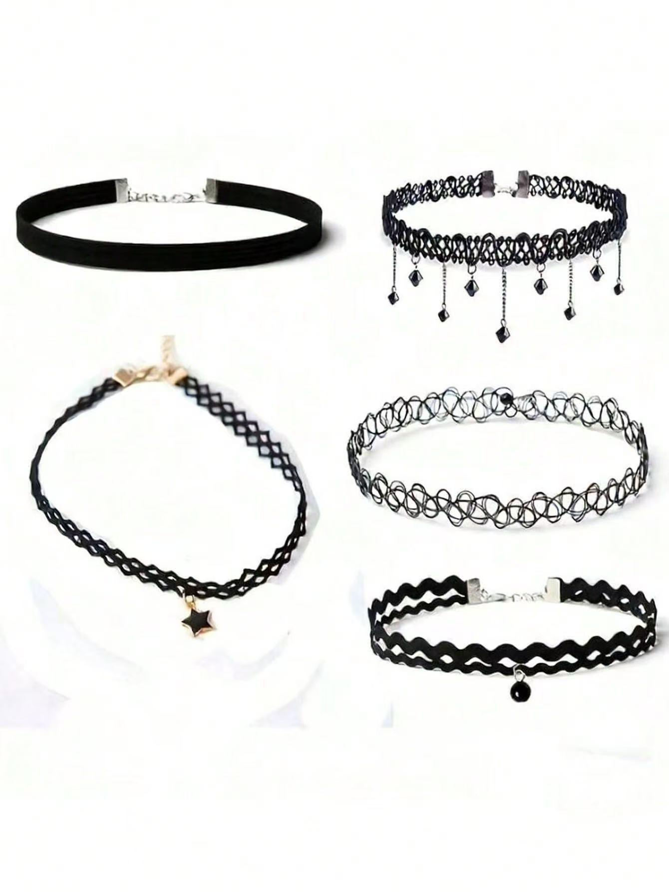 Classy Graceful Combination Lace Clavicle Chain Necklace
