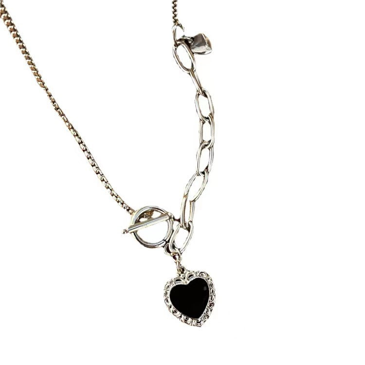 Women's Style Heart-shaped For Niche Design Fashion Necklaces