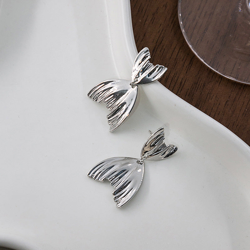 Cold Style Fishtail Simple And Light Luxury Rings