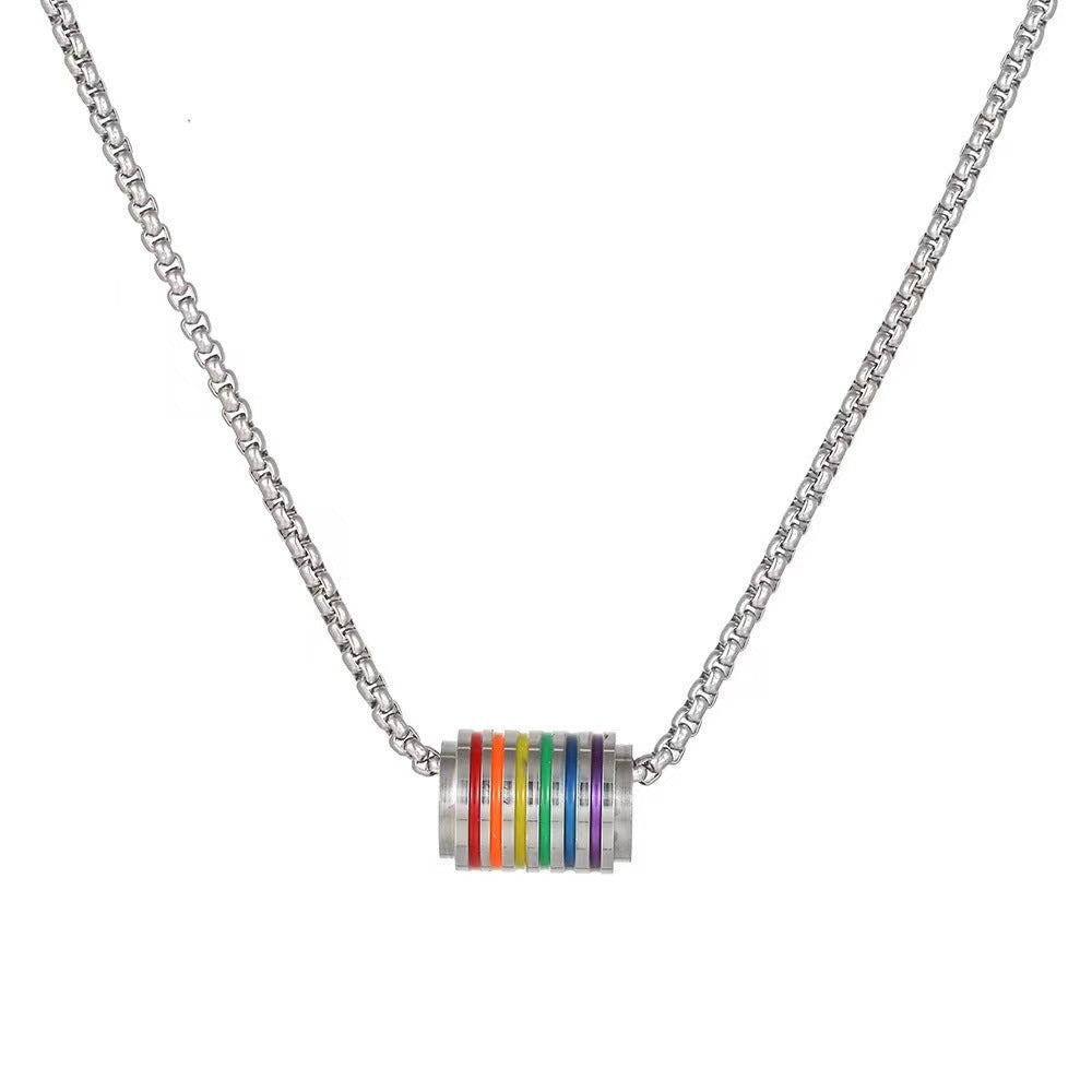 Femmes et hommes et perles et pendentifs hip hop à la mode colliers de pull froid