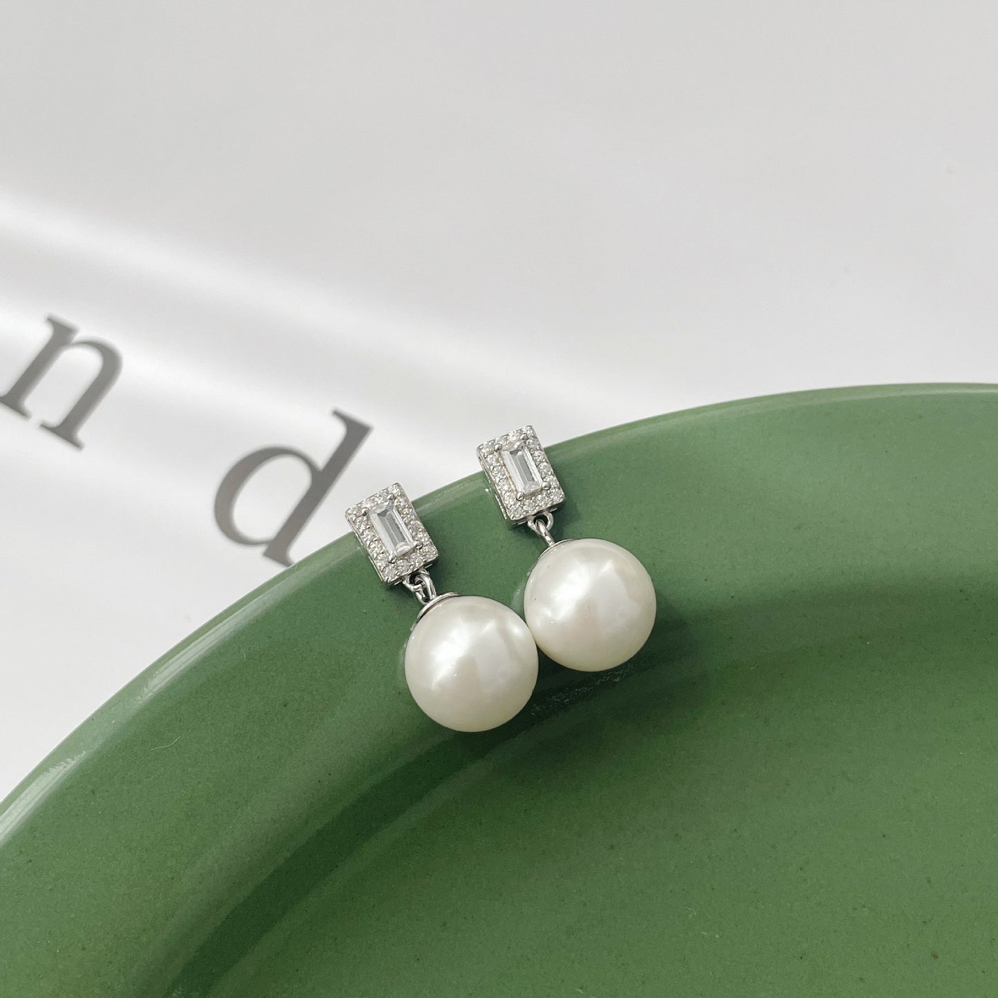 Rhinestone Light Luxury Clover Square Diamond Rings