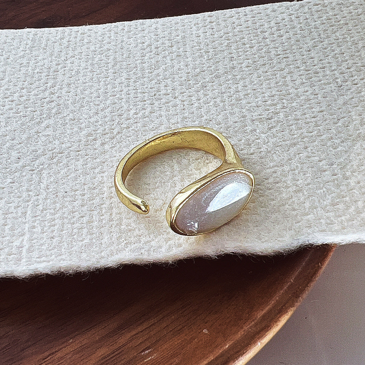 Design High-grade Light Luxury Open Adjustable Rings