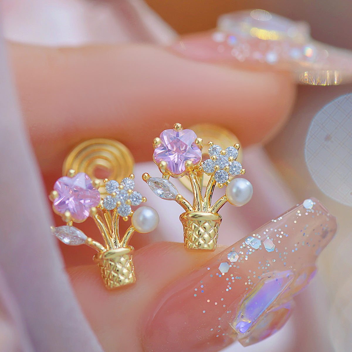 Ear Everyday Joker No Pierced Mosquito Coil Ohrringe