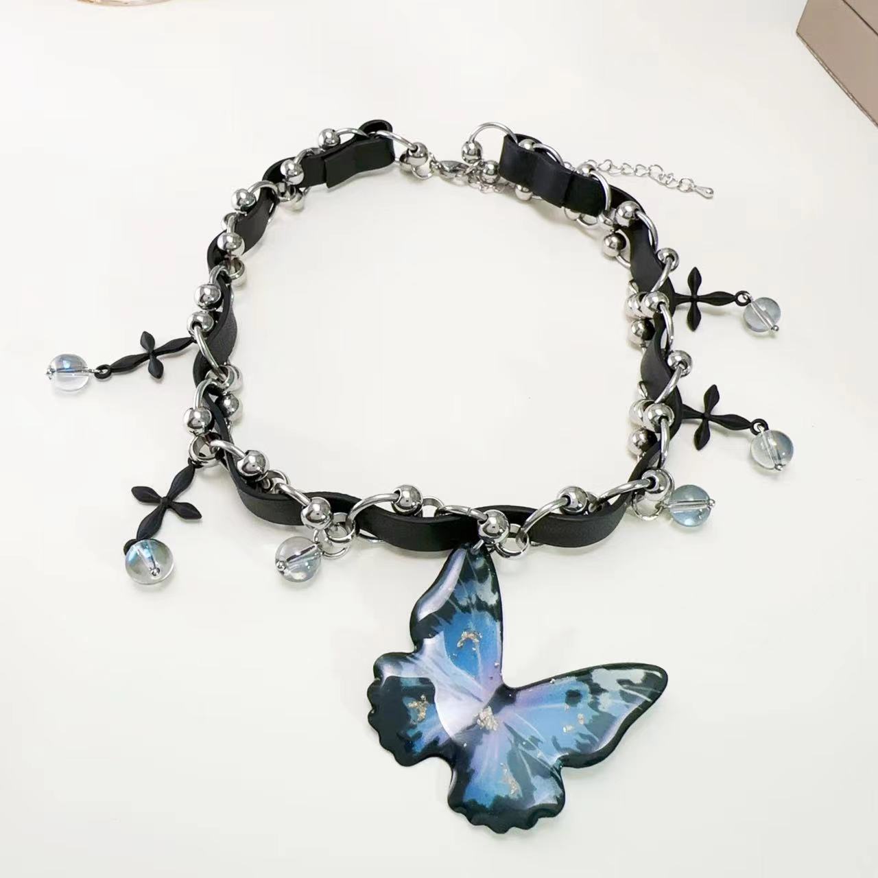 Butterfly Subculture Collar Female All Match Necklaces