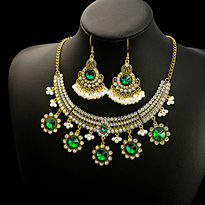 Chaîne de clavicule de style bohème, colliers exagérés et personnalisés