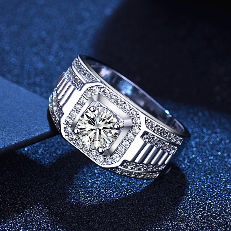 Men's Style Big Man's Fashion Domineering Trendy Rings