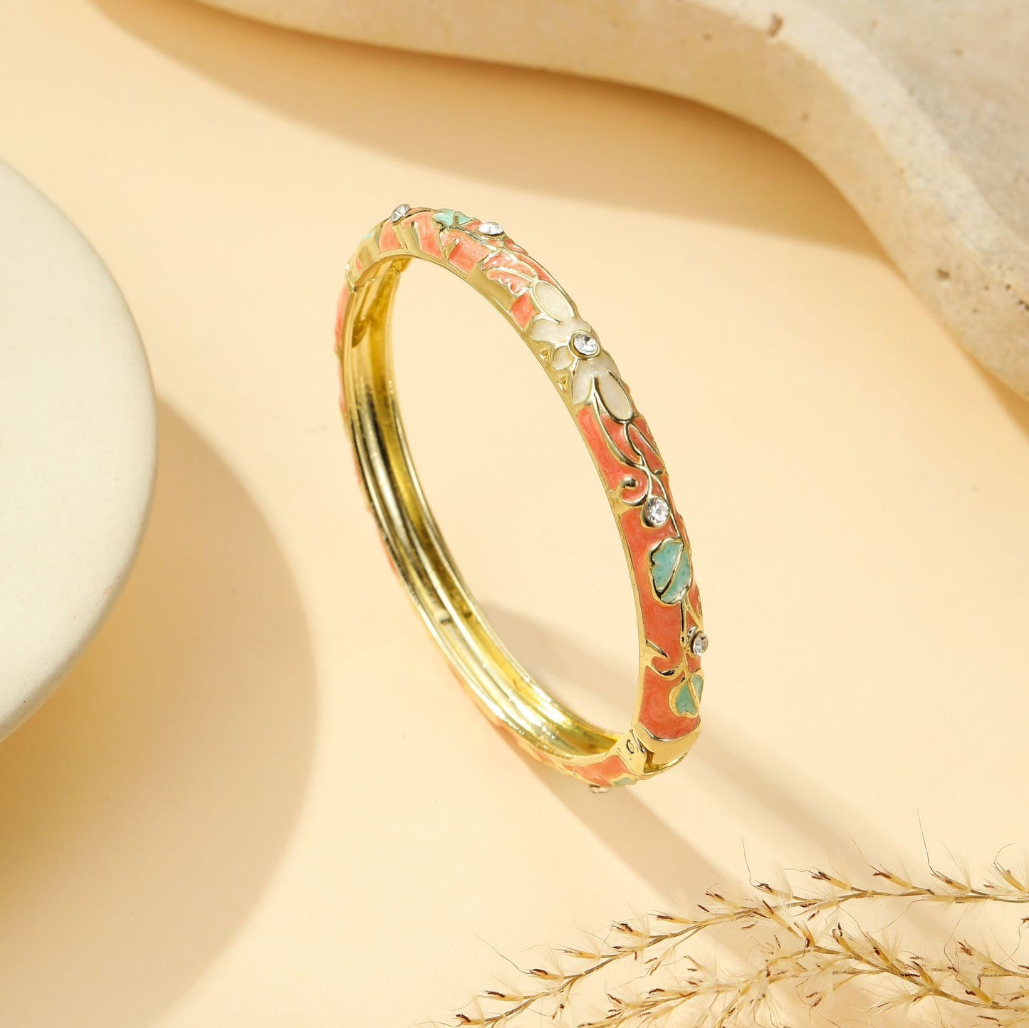 Affordable Luxury Oil Dripping Ceramic Feel Bracelet