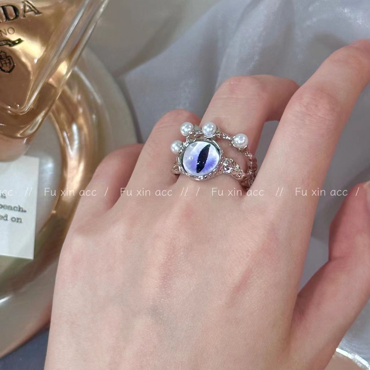 Open Female Design Cute Style Index Finger Rings