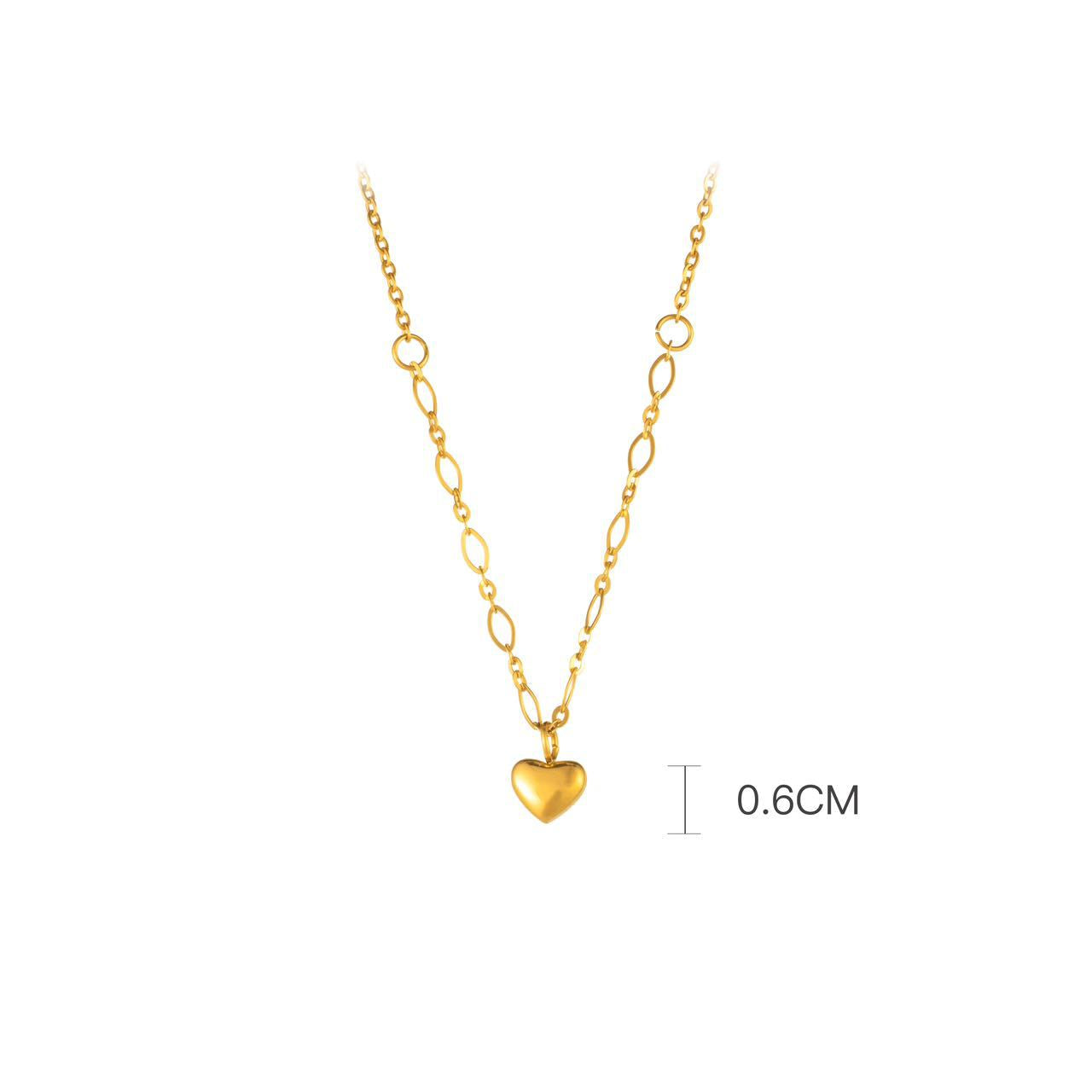 Luxury Titanium Steel Clavicle Chain Female Gift Necklaces