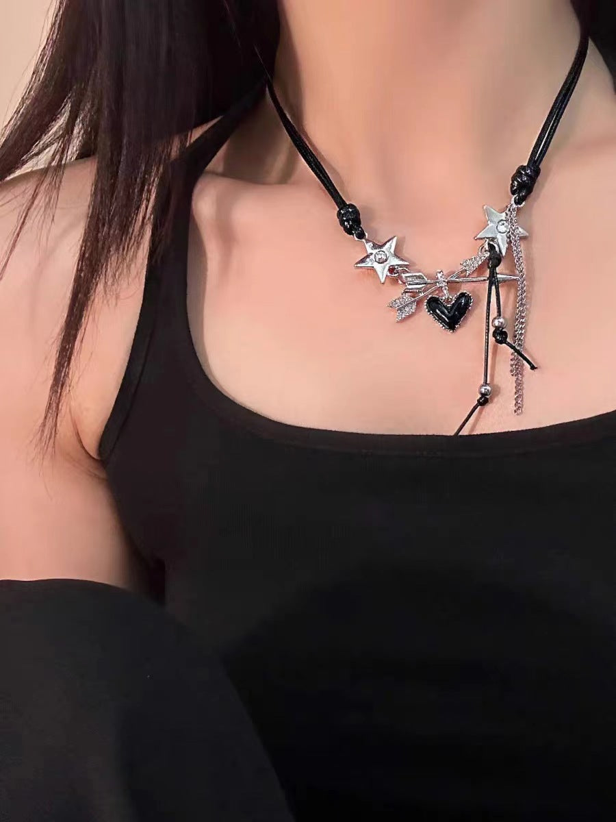 Colliers à cordes pour femmes, Design doux et frais, vent