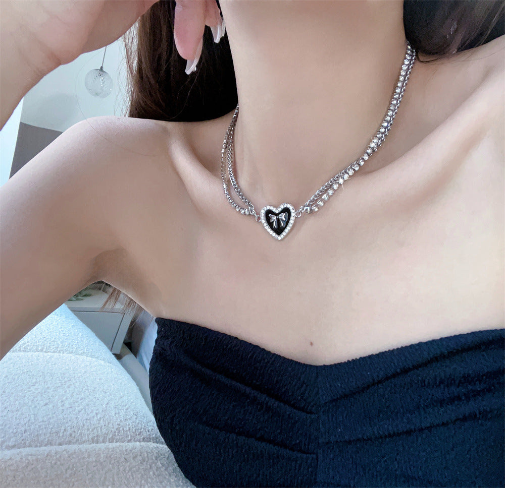 Women's Bow For Classic Style Sweet Cool Clavicle Necklaces
