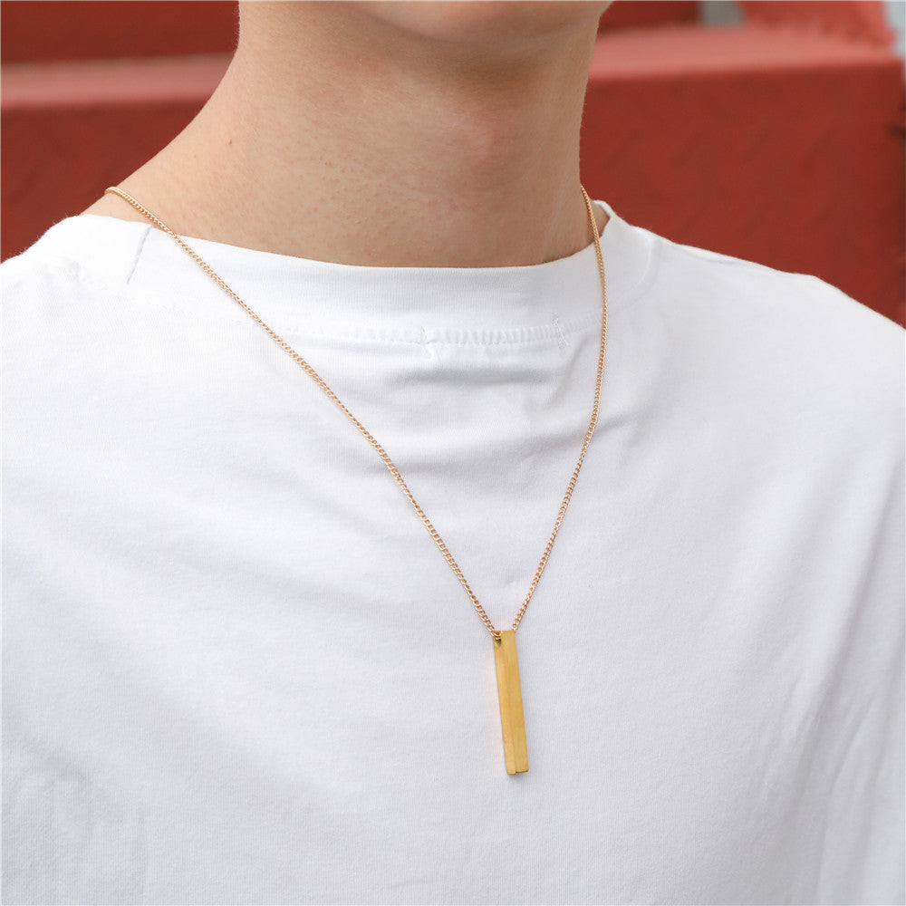 Colliers géométriques hip hop sauvages de tempérament de style froid