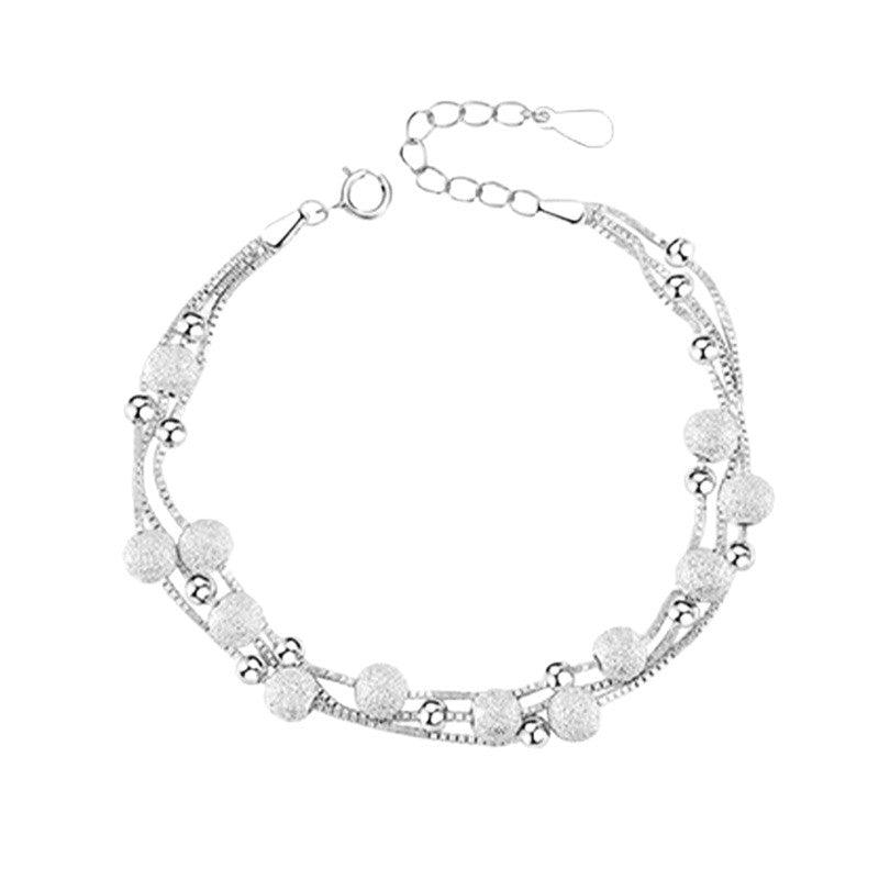 Simple Temperament Lucky Beads Chain Gift Bracelets