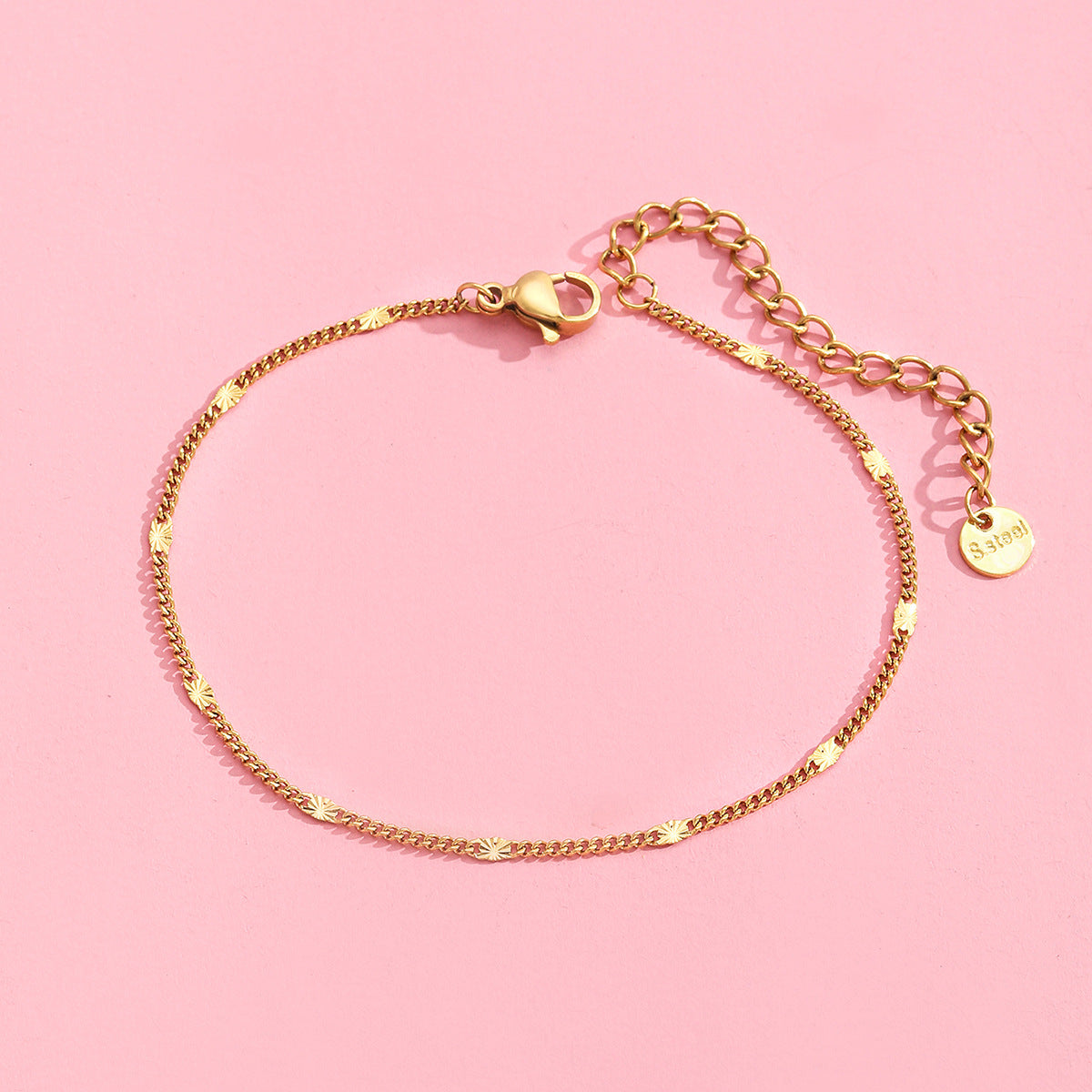 Edelstahl-Quasten-Choker-Armbänder im böhmischen Stil
