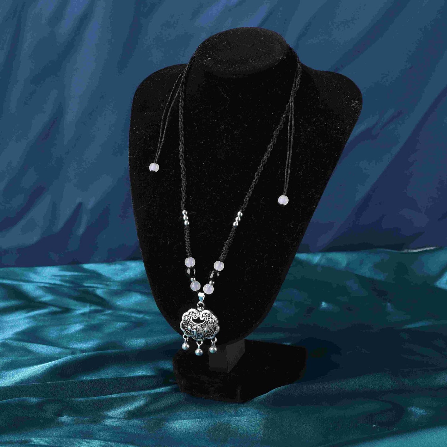 Safety Lock Beaded Pull Minority Light Luxury Necklaces
