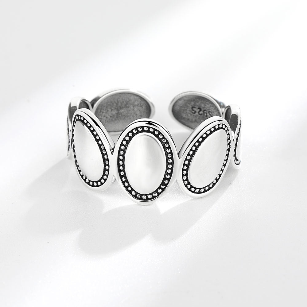 Damen für Design, trendige Mode, Persönlichkeit, hohe Ringe
