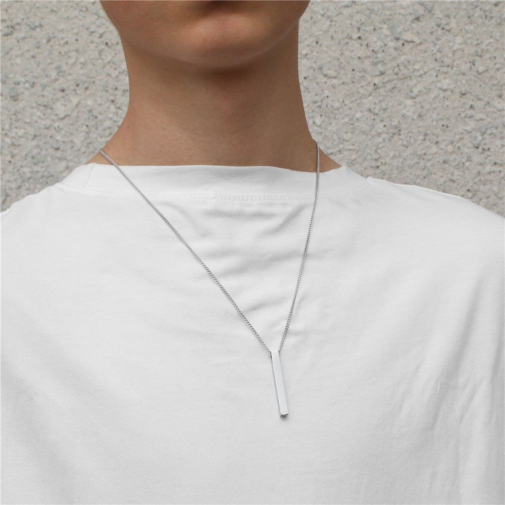 Colliers géométriques hip hop sauvages de tempérament de style froid