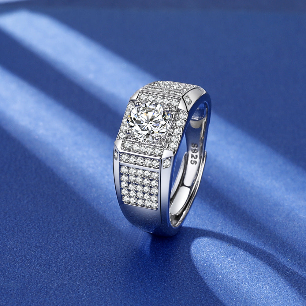 Men's Star River Classic Fashion Full Diamond Rings