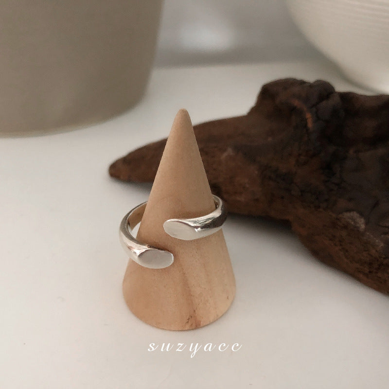 Finger Niche Chain Stitching Geometric Female Fashion Ring