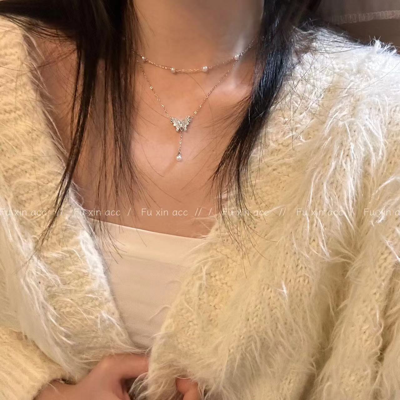 Tassel Design High-grade Spicy Clavicle Chain Super Necklaces