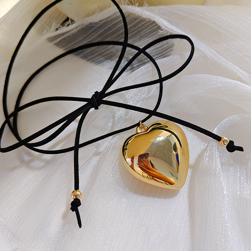 Ornament Pull Adjustable Wax Line Simple Necklaces