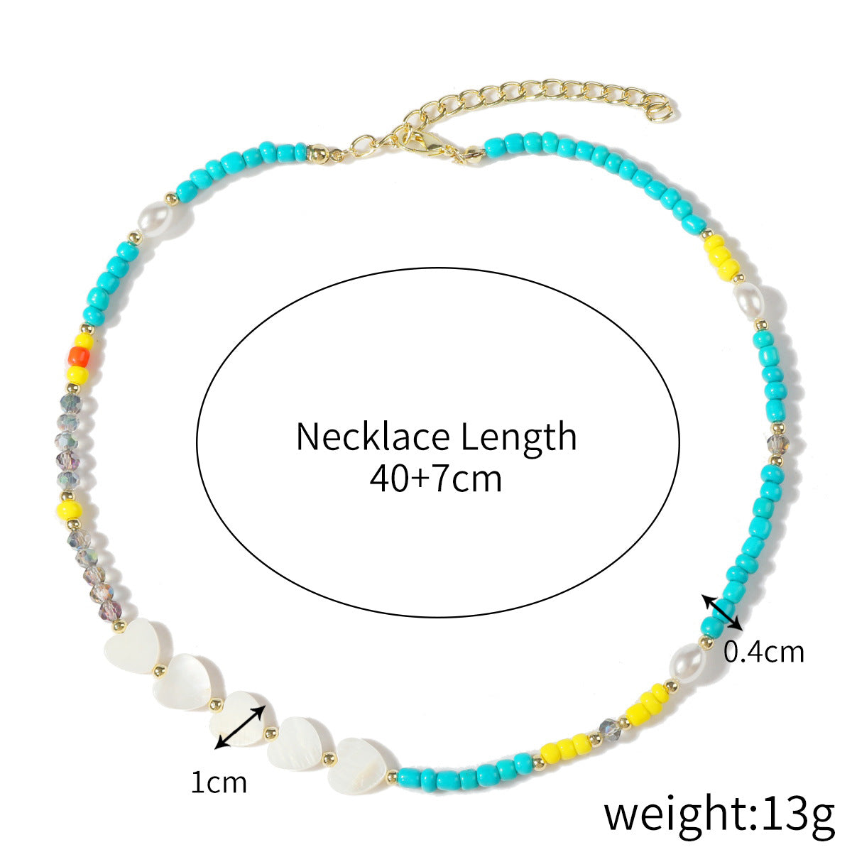 Women's Summer Seaside Design Sense Niche Clavicle Chain Necklaces