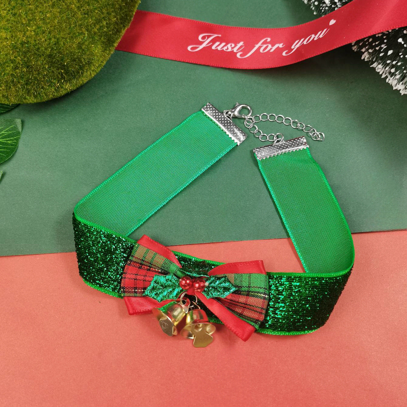 Women's Fresh Cute Design Bow Bell For Necklaces