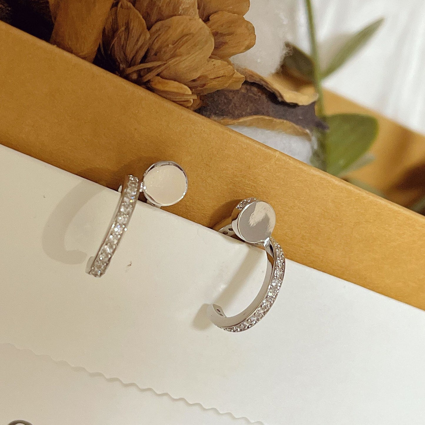 Nischendesign Nail Temperament Entry Lux Hochwertige Ohrringe