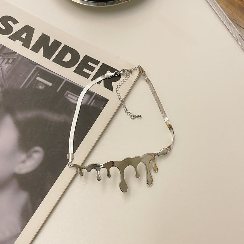 Colliers de niche d'accessoires de conception personnalisés de style froid élégant