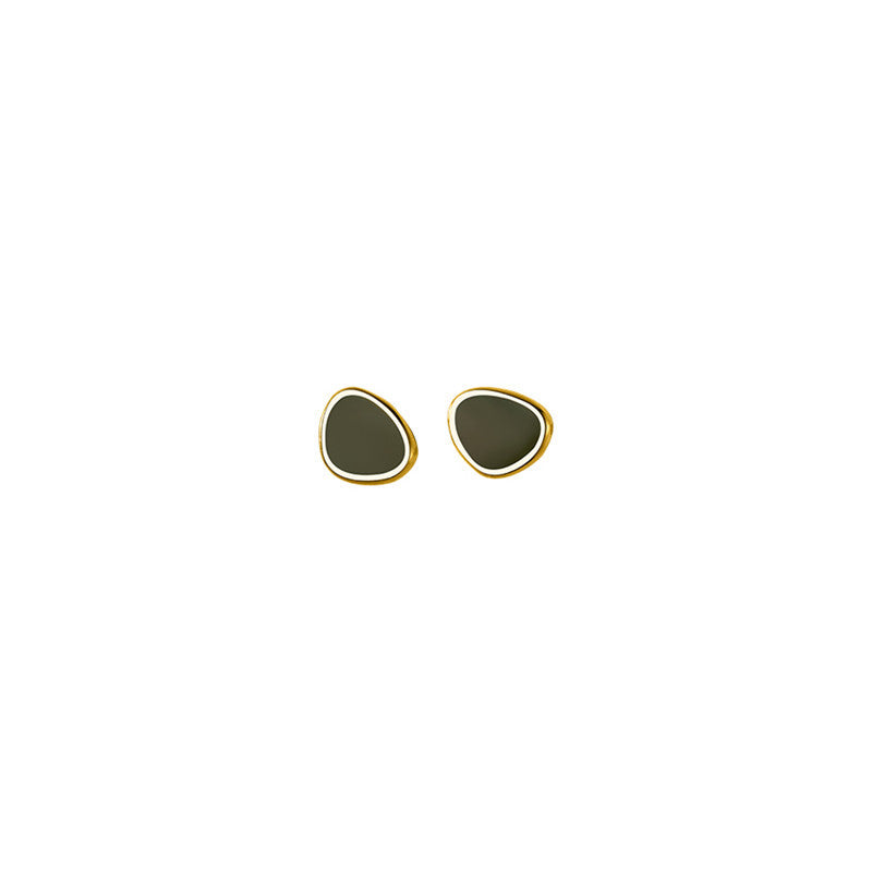Small Sweet Fresh Simple Geometric Triangle Ear Female Korean Rings