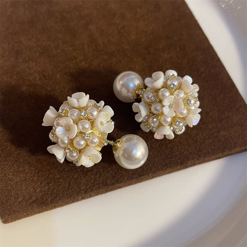 Fashion Vintage Pearl Shell One Style Earrings