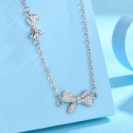 Women's Full Diamond Pendant Temperament Personalized Clavicle Necklaces