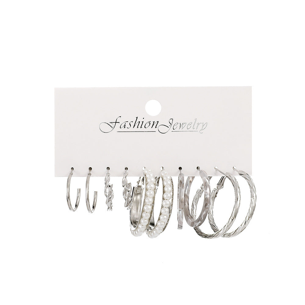 Women's Suit Exaggerated And Personalized Creative Geometric Earrings