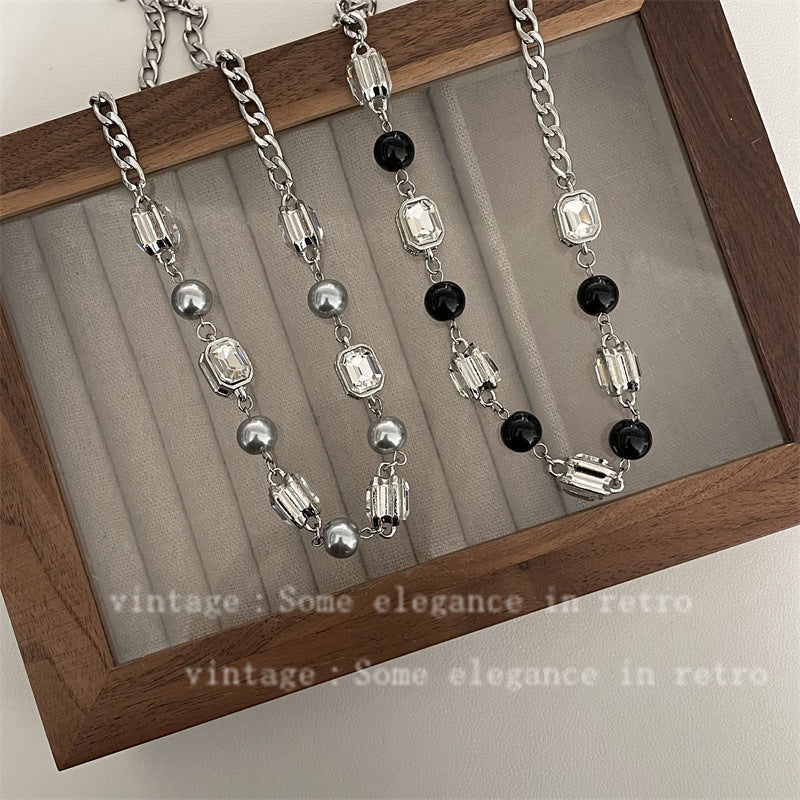 Titanium Steel Light Luxury Temperament Personality Niche Necklaces