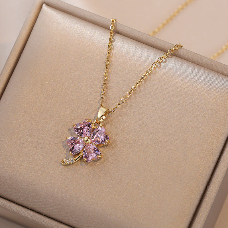 Colliers à pendentif Design de luxe léger pour femmes, intérêt spécial