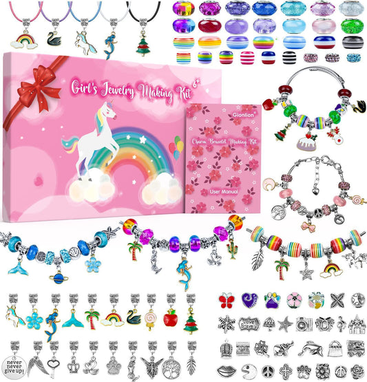 Cool Cute Unicorn Gift Set Color Bracelets
