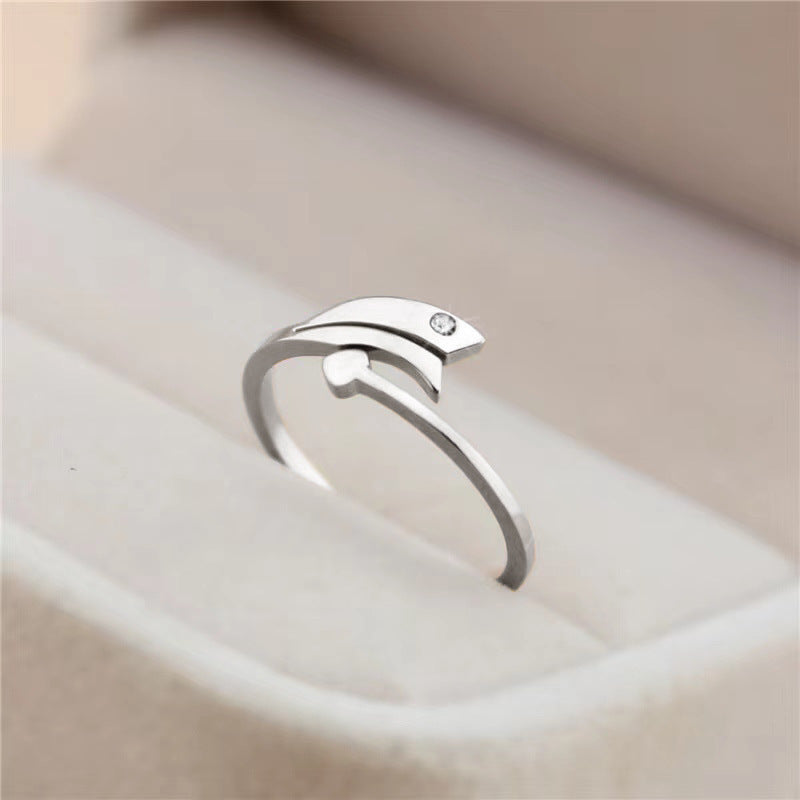 Korean Style Minimalist Creative Twee Constellation Open Rings