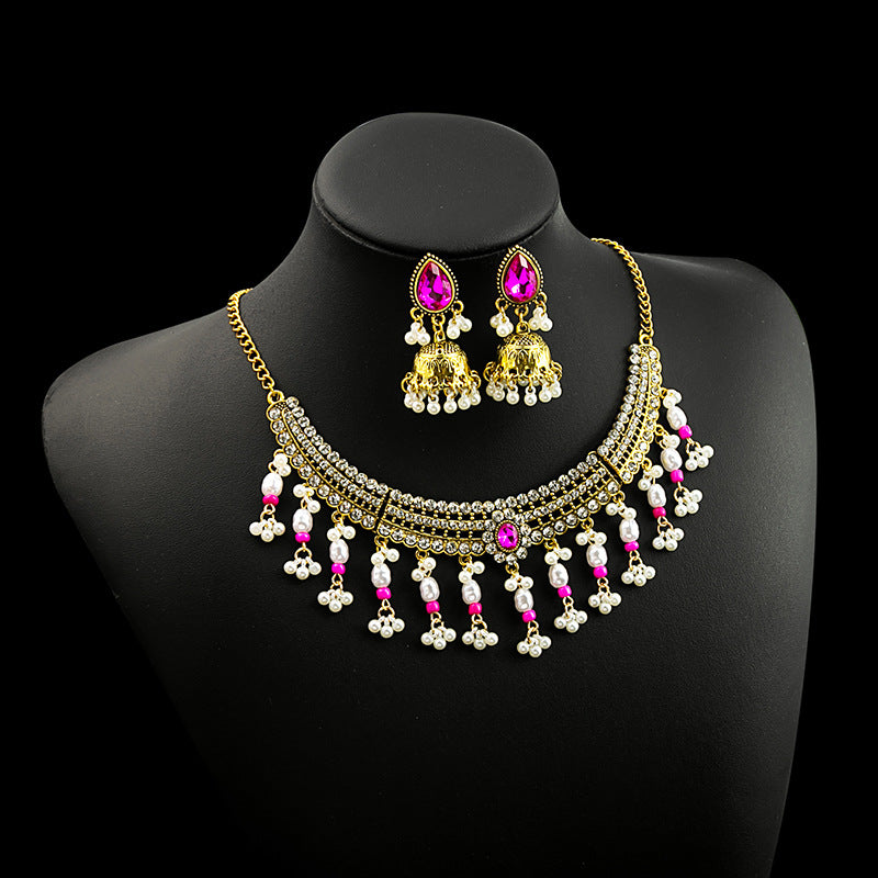 Chaîne de clavicule de style bohème, colliers exagérés et personnalisés