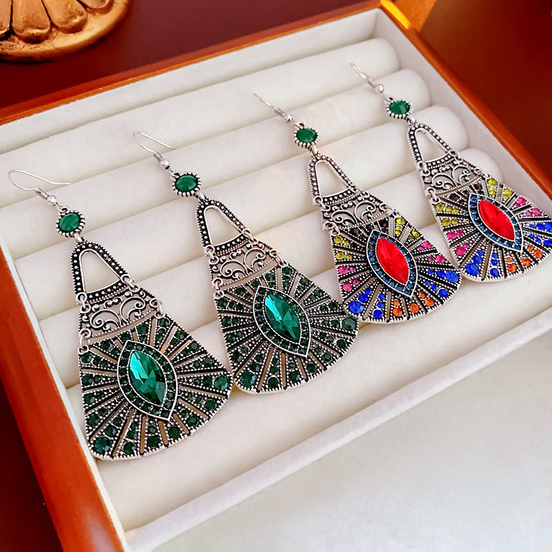 Women's Pink Heart-shaped Tassel Niche Design Fashion Earrings